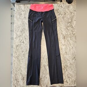 Lululemon straight leg leggings - sz 4